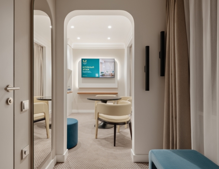 Люкс Люкс 2-местный Клубный этаж - Санаторий «Родник» Кисловодск